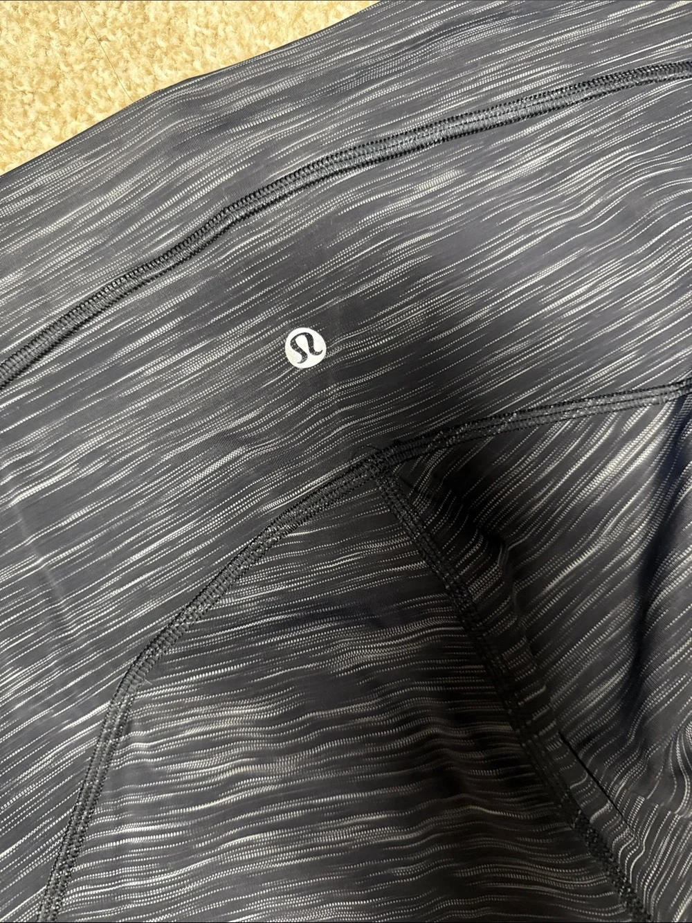 lululemon athletica Charcoal Space-Dye Women's Leggings